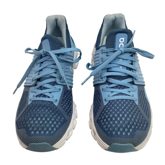 On Cloud Cloudswift Helion Womens 8 Sneakers Running Athletic Shoes Blue - Picture 2 of 14